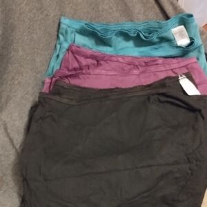 Woman Within Panties - Black, Teal, Purple